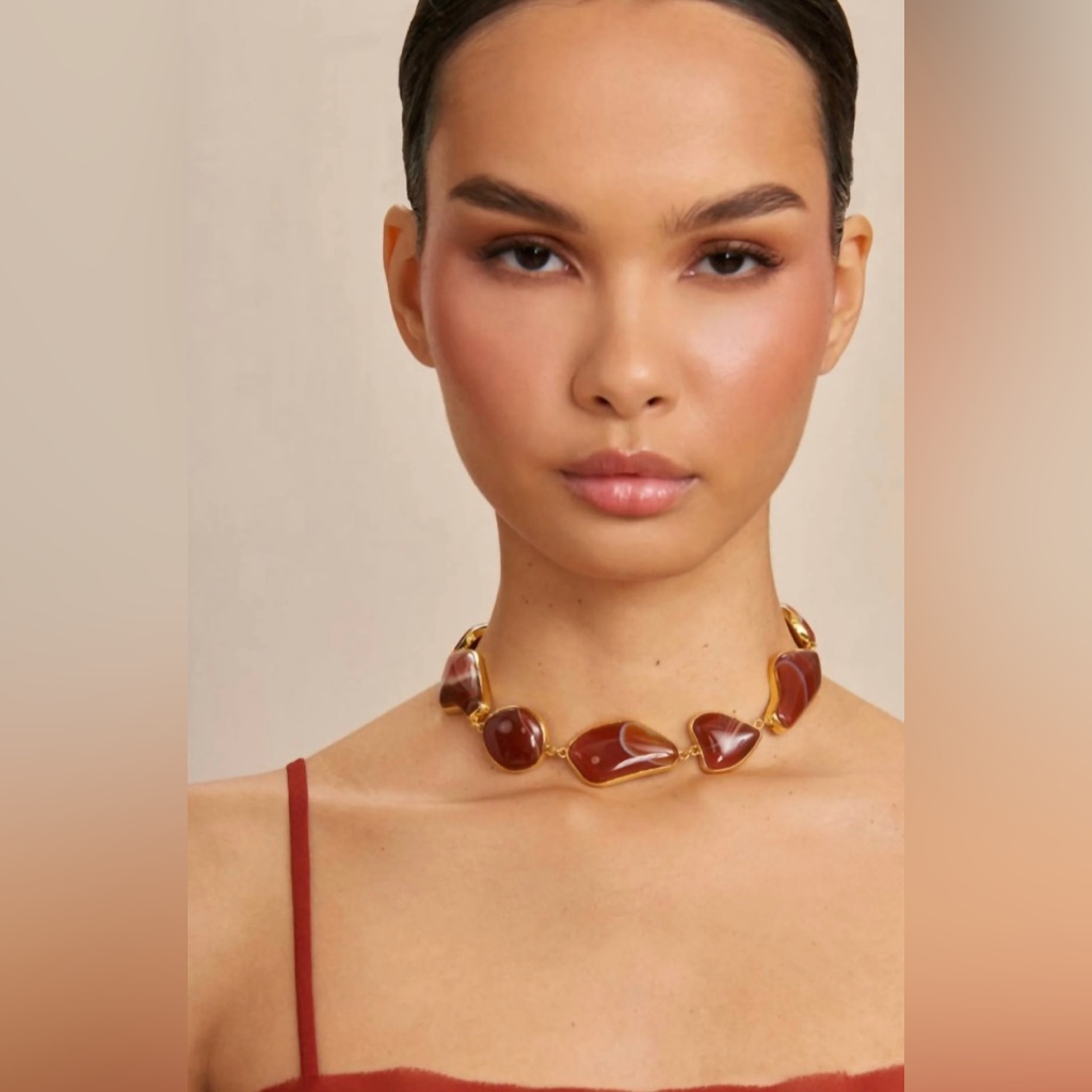 Cult Gaia Yachne Choker Statement Necklace
